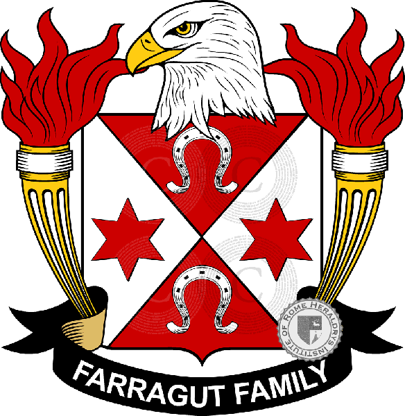 Brasão da família Farragut