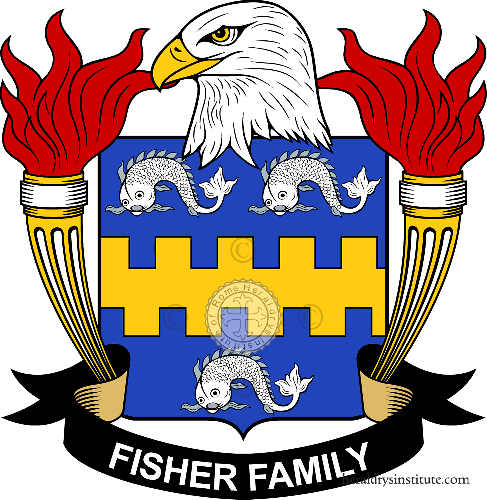 Brasão da família Fisher