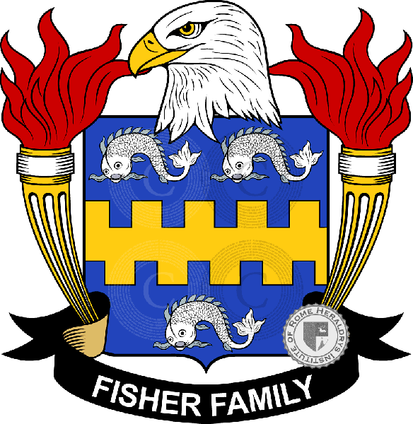 Escudo de la familia Fisher