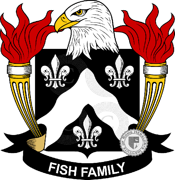 Brasão da família Fish
