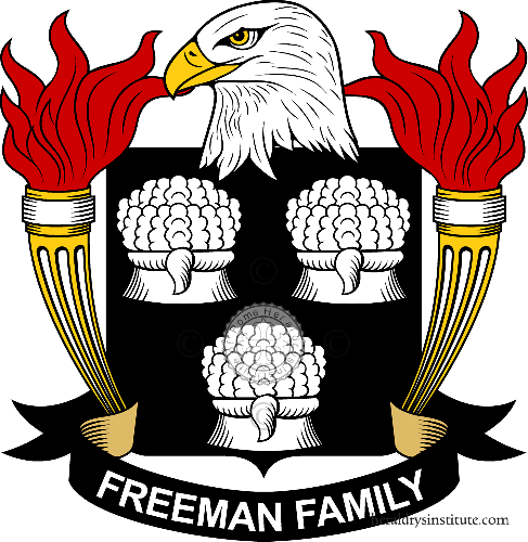 Coat of arms of family Freeman