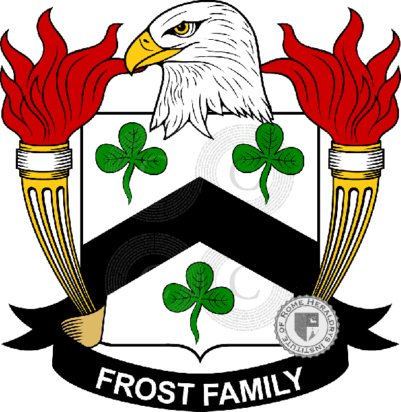 Wappen der Familie Frost   ref: 39430