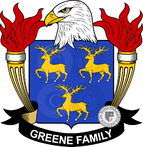 Coat of arms of family Greene
