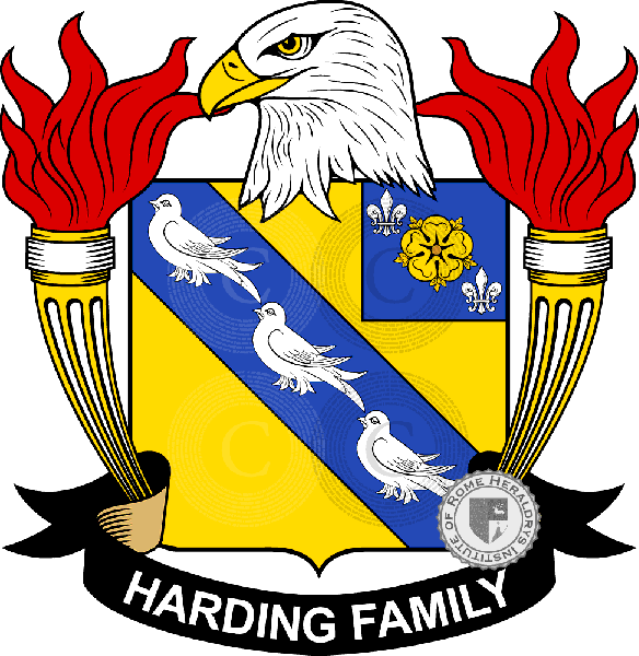 Stemma della famiglia Harding