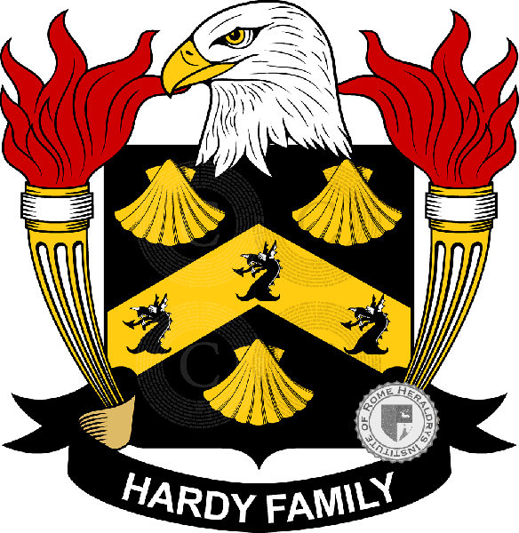 Stemma della famiglia Hardy