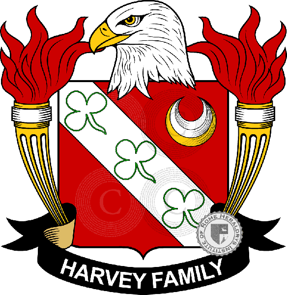 Escudo de la familia Harvey
