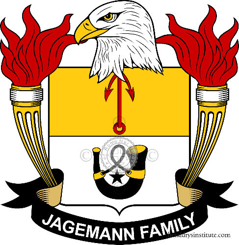 Escudo de la familia Jagemann   ref: 39655
