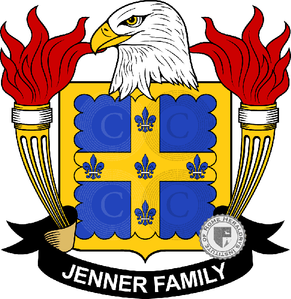 Brasão da família Jenner   ref: 39671