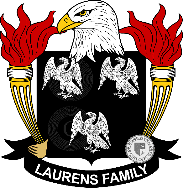 Brasão da família Laurens