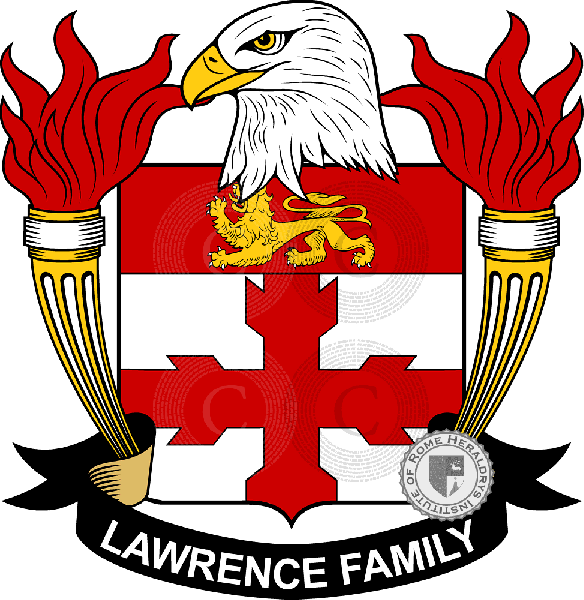 Escudo de la familia Lawrence