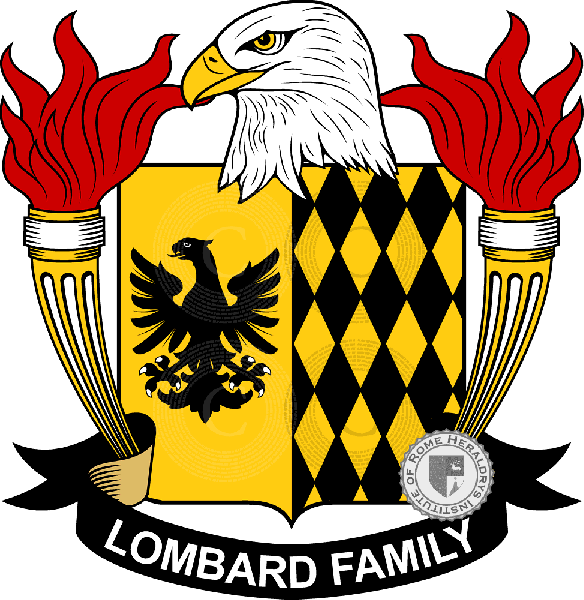 Coat of arms of family Lombard