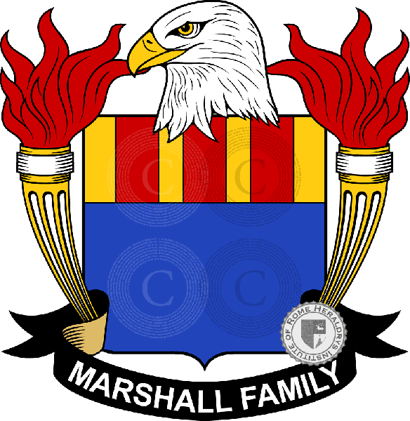 Coat of arms of family Marshall