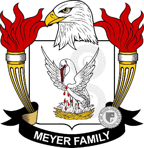 Brasão da família Meyer   ref: 39859