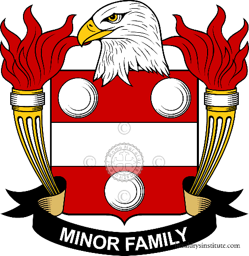 Coat of arms of family Minor