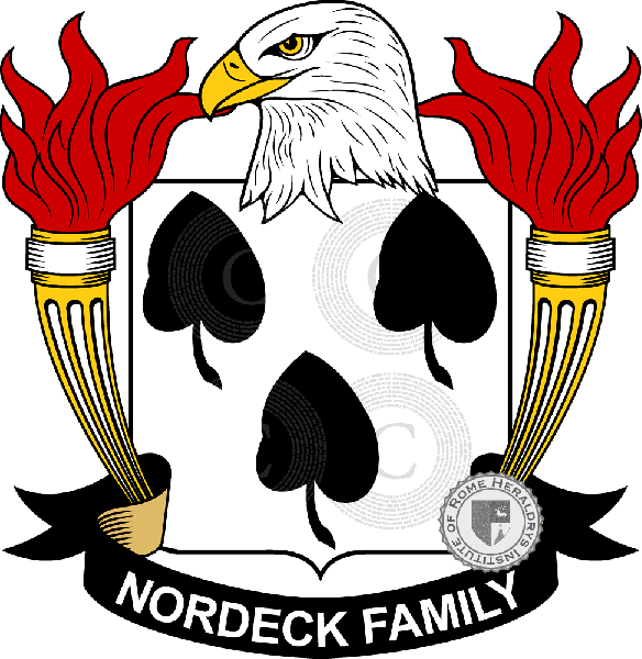 Wappen der Familie Nordeck   ref: 39922