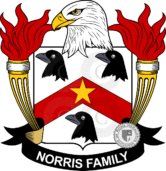 Brasão da família Norris