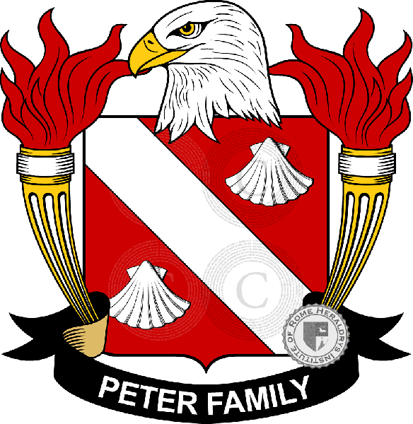 Wappen der Familie Peter   ref: 39986