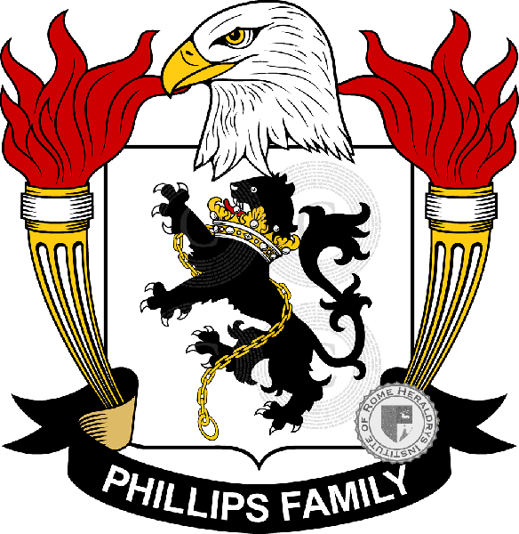 Escudo de la familia Phillips