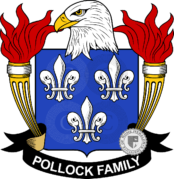 Wappen der Familie Pollock   ref: 40009
