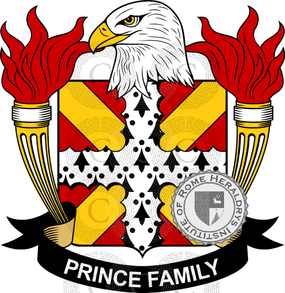 Coat of arms of family Prince