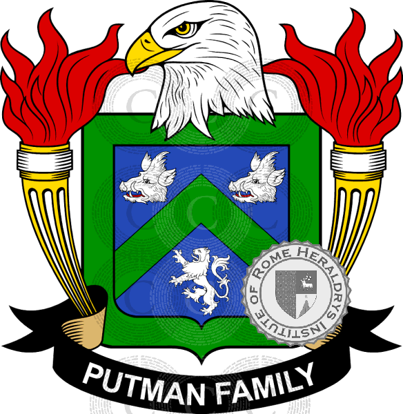 Wappen der Familie Putman