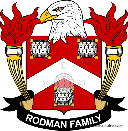 Coat of arms of family Rodman