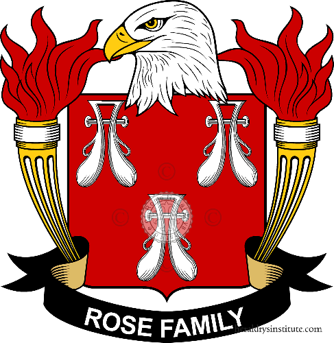 Brasão da família Rose