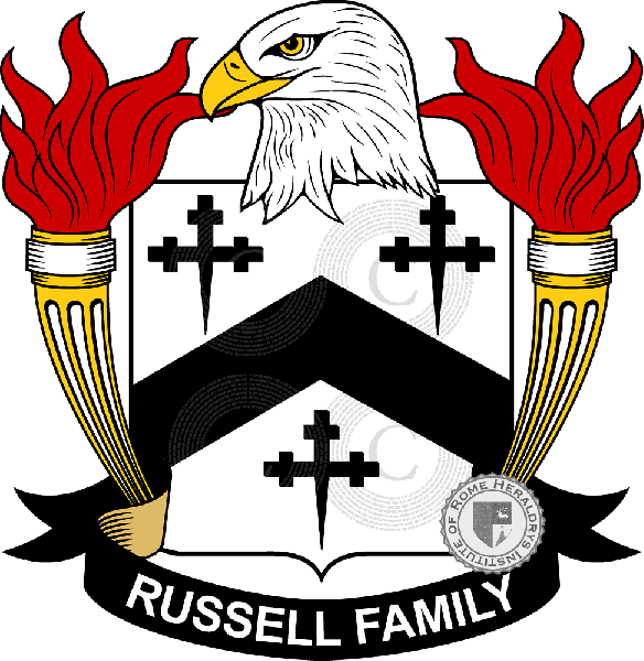 Brasão da família Russell