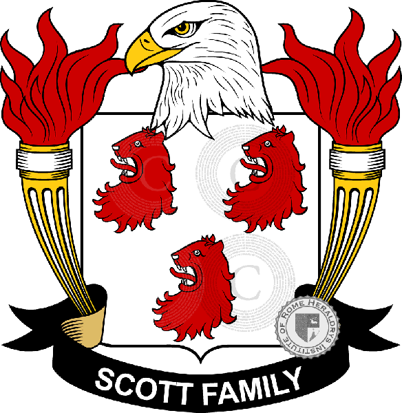 Wappen der Familie Scott
