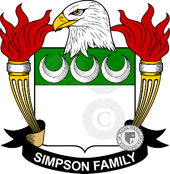 Coat of arms of family Simpson