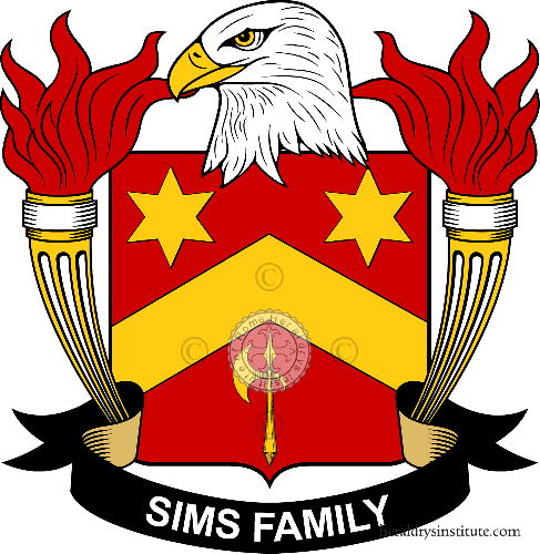 Stemma della famiglia Sims