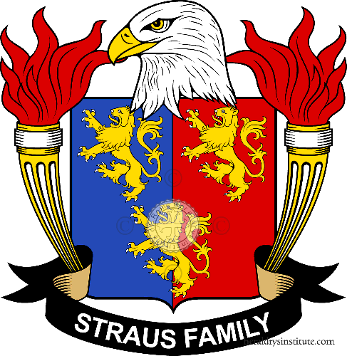 Escudo de la familia Straus   ref: 40223