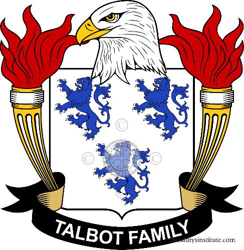 Escudo de la familia Talbot