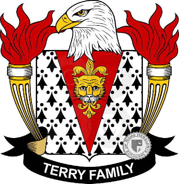 Coat of arms of family Terry