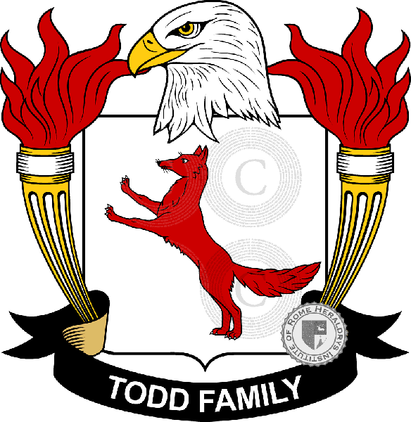 Brasão da família Todd