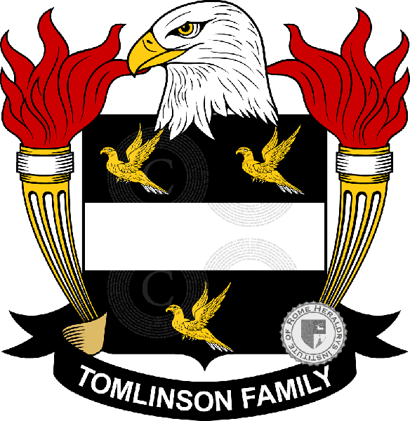 Stemma della famiglia Tomlinson   ref: 40276