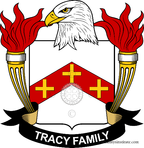 Escudo de la familia Tracy