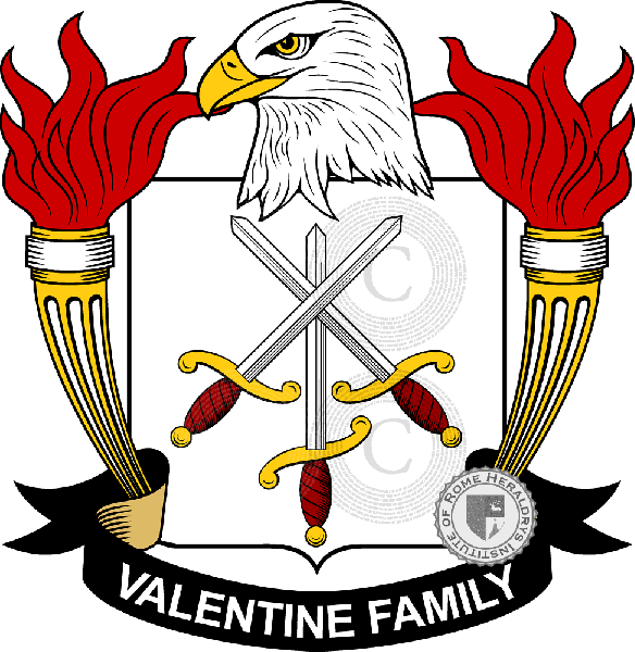 Coat of arms of family Valentine