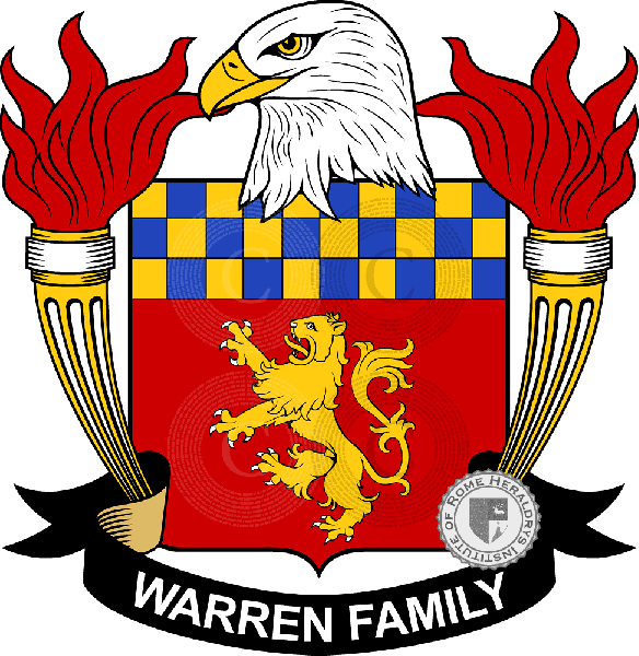 Escudo de la familia Warren