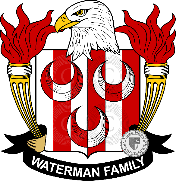 Escudo de la familia Waterman