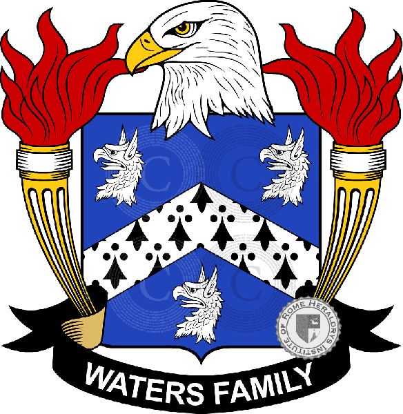 Wappen der Familie Waters