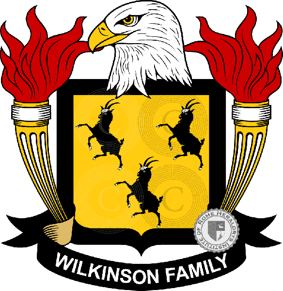 Wappen der Familie Wilkinson