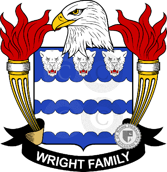 Brasão da família Wright