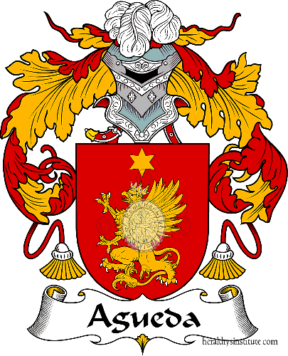 Coat of arms of family Agueda