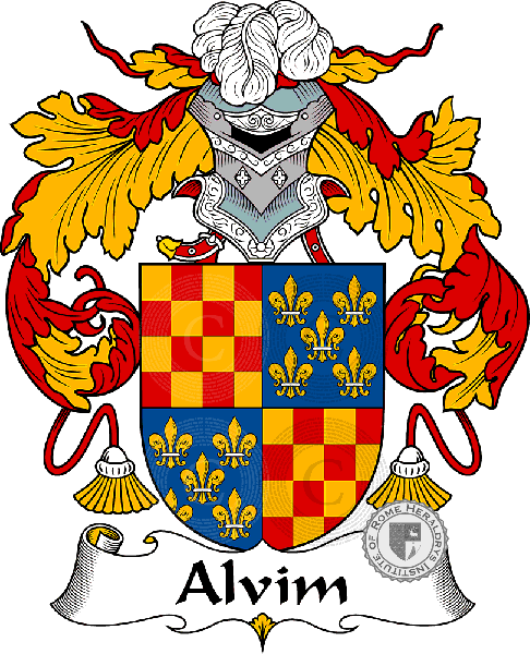 Wappen der Familie Alvim