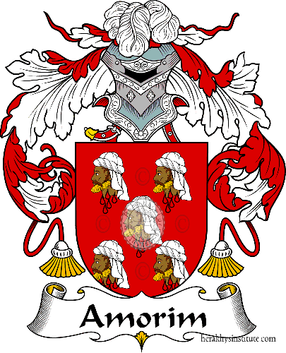 Coat of arms of family Amorim