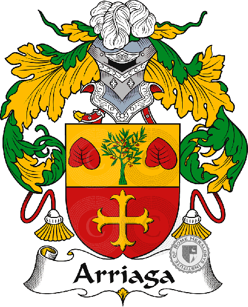 Escudo de la familia Arriaga