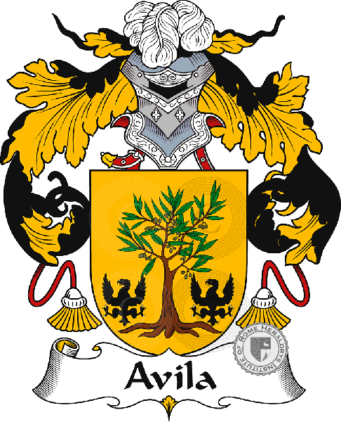 Escudo de la familia Avila