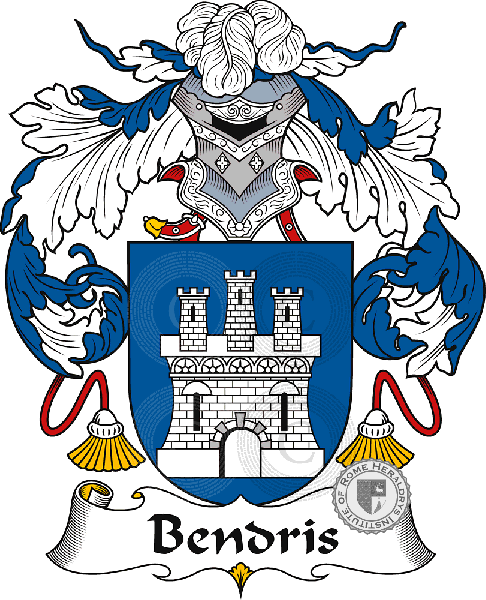 Coat of arms of family Bendris