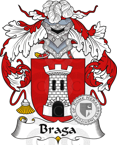 Brasão da família Braga